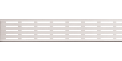 Решетка для дренажного желоба 100 мм, оцинкованная сталь