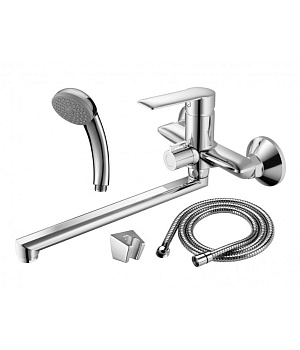 Смеситель для ванны/душа Agger Clean A2421100 с душевым набором
