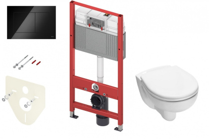 Комплект инсталляции 4 в 1 с панелью смыва ТЕСЕnow для установки подвесного унитаза (K440403) Комплект инсталляции 4 в 1 с панелью смыва ТЕСЕnow для установки подвесного унитаза (K440403)