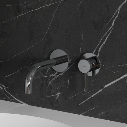 Смеситель для умывальника скрытого монтажа OMNIRES Y Y1215HCR (хром) Смеситель для умывальника скрытого монтажа OMNIRES Y Y1215HCR (хром)