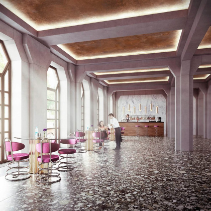 Керамогранит SG071702R6 Мариначе черный лаппатированный 119,5х320x6 (1шт/3,824м2), м2