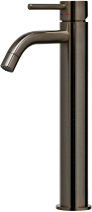 Смеситель для раковины Paffoni Light LIG081NKNSP никель черный брашированный Смеситель для раковины Paffoni Light LIG081NKNSP никель черный брашированный