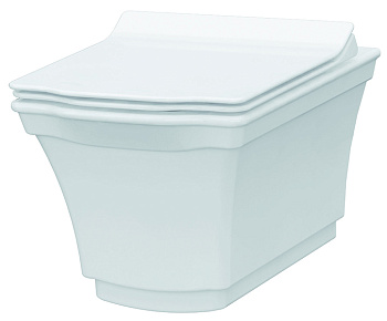 Подвесной унитаз Boheme Hermitage 951 без сиденья