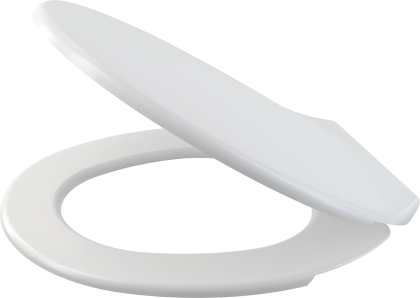 Сиденье для унитаза Antibacterial, 5х41х47 см, белое, A6550 AlcaPlast