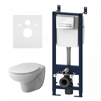 IS30201.741700 Инсталляция с клавишей Start S Белый глянец. с подвесным унитазом Sense FlashClean с сид м/лифт IS30201.741700 Инсталляция с клавишей Start S Белый глянец. с подвесным унитазом Sense FlashClean с сид м/лифт