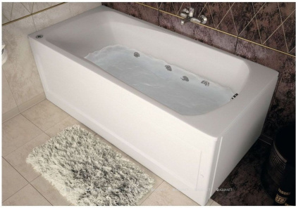 Акриловая ванна Aquanet Roma 160x70