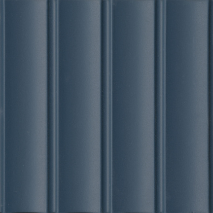 Декор Аква Альта 1 синий матовый структура 20x20x0,95