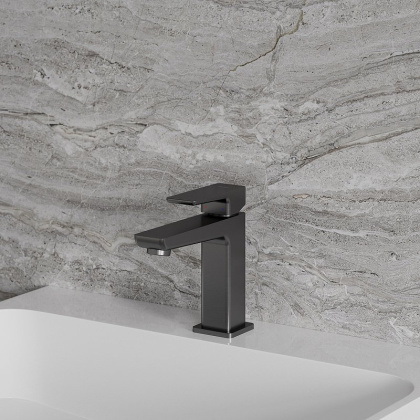 Смеситель для умывальника OMNIRES PARMA PM7410GR (графит) Смеситель для умывальника OMNIRES PARMA PM7410GR (графит)