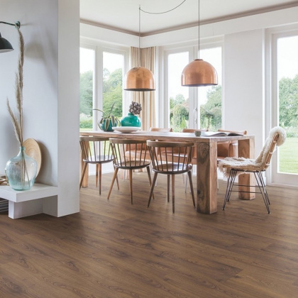 Ламинат Quick Step Classic Plus Hydro CLH 4091 Дуб Горный Коричневый Ламинат Quick Step Classic Plus Hydro CLH 4091 Дуб Горный Коричневый