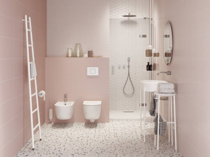 Плитка Meissen Keramik Trendy розовый 25x75 TYU071 Плитка Meissen Keramik Trendy розовый 25x75 TYU071