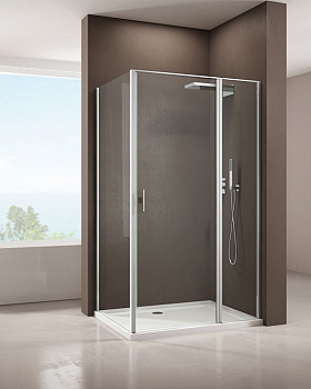 Душевой уголок Allen Brau Priority 140x80 3.31010.00 + 3.31013.00 хром