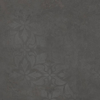 Хадду серый тёмный матовый декорированный 40,2x40,2x0,8
