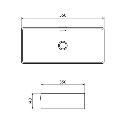Раковина Allen Brau Fantasy 55х35 4.11003.20