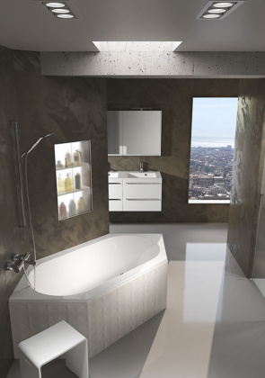 Акриловая ванна RIHO KANSAS 190x90 Акриловая ванна RIHO KANSAS 190x90