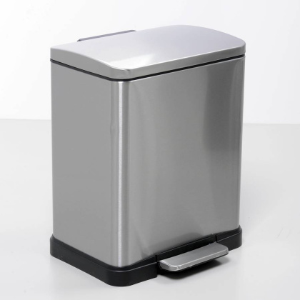 Ведро 12L, 29,6х37х26 см, хром, K-622