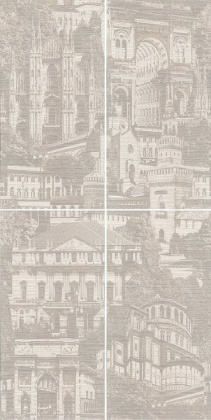 Панно HGD\A423\4x\11037R Веласка 60*120*9 (уп\1комплект), шт