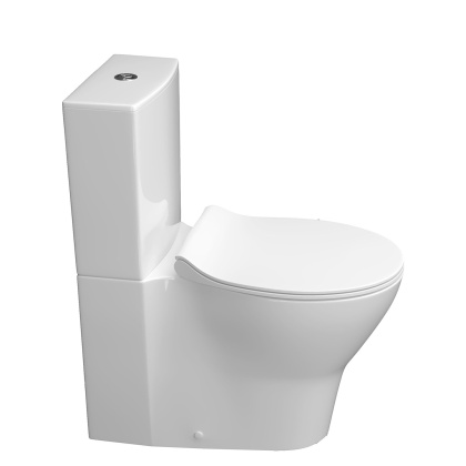 Унитаз-компакт LAPARET Accord с сиденьем микролифт белый с1