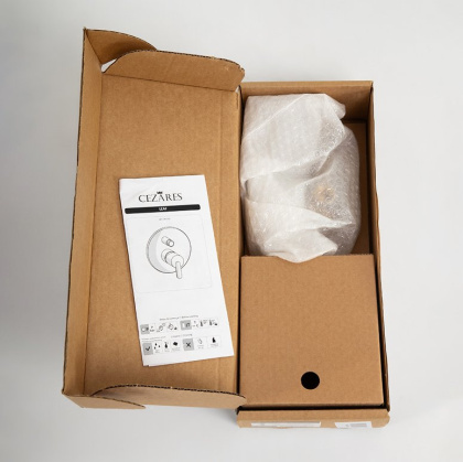 NAUTIC-VDIM3-M-BIO Встраиваемый однорычажный смеситель для душа с поворотным переключателем на 3 выхода Исполнение: Белый матовый  NAUTIC-VDIM3-M-BIO Встраиваемый однорычажный смеситель для душа с поворотным переключателем на 3 выхода Исполнение: Белый матовый