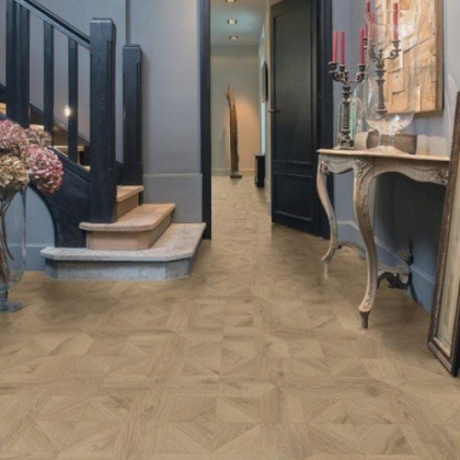 Ламинат Quick-step Impressive Patterns IPA 4142 Дуб песочный брашированный (8мм/32кл/1,901м2), м2