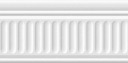 Бордюр 19048\3F Бланше белый структурированный 9,9*20*9.2 (уп\34 шт), шт