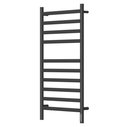 Полотенцесушитель электрический Point Селена PN16850B П10 500x1000, диммер справа, черный Полотенцесушитель электрический Point Селена PN16850B П10 500x1000, диммер справа, черный