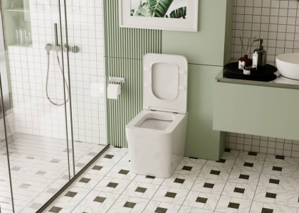 Приставной унитаз Abber Rechteck AC1211 с микролифтом Приставной унитаз Abber Rechteck AC1211 с микролифтом