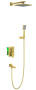 Душевая система Timo Selene SX-3069/17SM скрытого монтажа, золото матовое