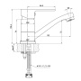 Смеситель Lemark Plus Grace LM1507C для раковины Смеситель Lemark Plus Grace LM1507C для раковины