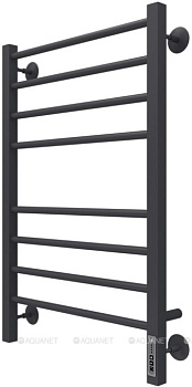 Полотенцесушитель Terminus Сицилия П8 500х800 электро КС 9005 матовый  Полотенцесушитель Terminus Сицилия П8 500х800 электро КС 9005 матовый