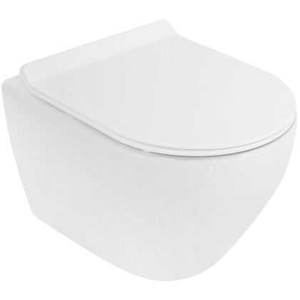 STYLUS Чаша подвесного унитаза безободкового, CZR-513-TH-R