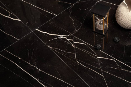 Керамогранит CONICAL BLACK 60x60 HIGH GLOSS, Oasis