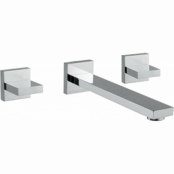 Смеситель для раковины встраиваемый на три отверстия Cezares UNIKA-BLI3-01