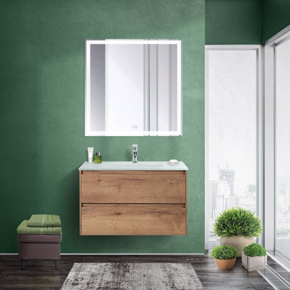 Тумба с раковиной подвесная BelBagno KRAFT 80 Bianco Opaco, раковина белая Тумба с раковиной подвесная BelBagno KRAFT 80 Bianco Opaco, раковина белая