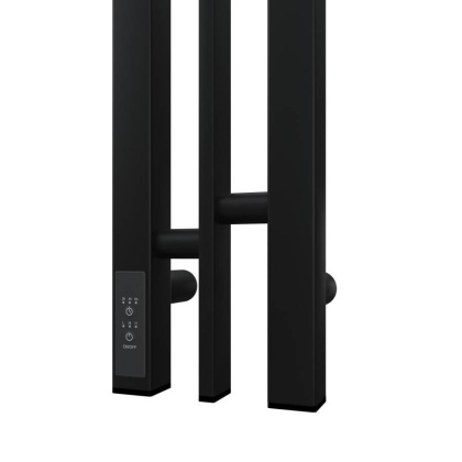 Полотенцесушитель электрический Point Фрея PN20718B П2 100x800 диммер слева, черный