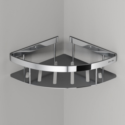 A7454100 Sense L Полка для душа угловая, хром