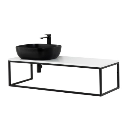 Консоль металлическая под накладные раковины BelBagno EK-120-ST