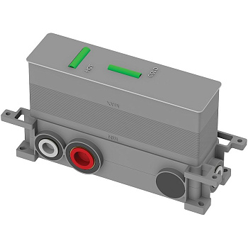 Элемент скрытого монтажа на 3 выхода OMNIRES BOXTE3F