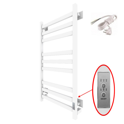 Полотенцесушитель Пэк сп 21 кв 80х40 белый ВГП