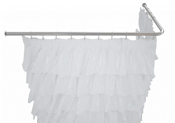 Карниз для ванны Aquanet угловой Г-образный 180х80