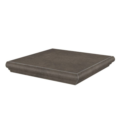 Ступень угловая Хадду коричневый матовый 34x34x0,8 Ступень угловая Хадду коричневый матовый 34x34x0,8