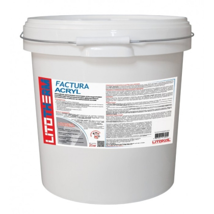 Клеевая смесь для фасадного утеплителя LITOTHERM FACTURA ACRYL , 2,5 мм Клеевая смесь для фасадного утеплителя LITOTHERM FACTURA ACRYL , 2,5 мм