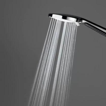 Душевая колонна круглая FONTE на 2 потока без смесителя, хром Душевая колонна круглая FONTE на 2 потока без смесителя, хром