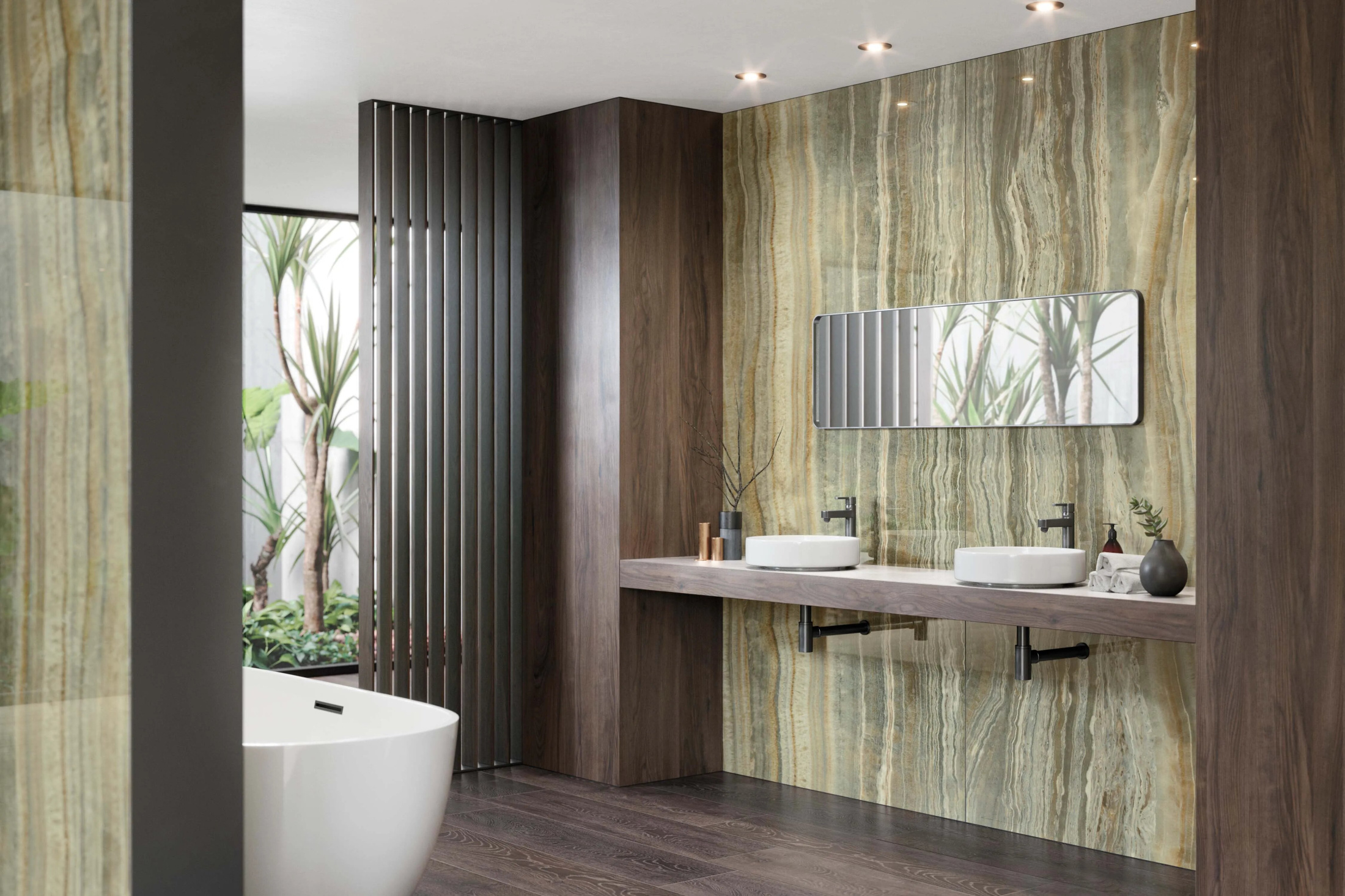 Керамогранит SG595202R Ониче зеленый светлый лаппатированный 119.5*238.5.5*11 (1шт\2.85м2), м2