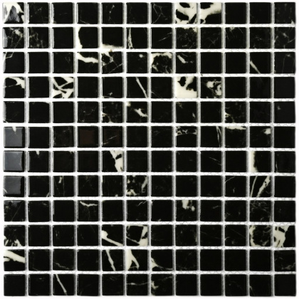 Мозаика Bonaparte Стеклянная Mia black glossy 30х30 см Мозаика Bonaparte Стеклянная Mia black glossy 30х30 см