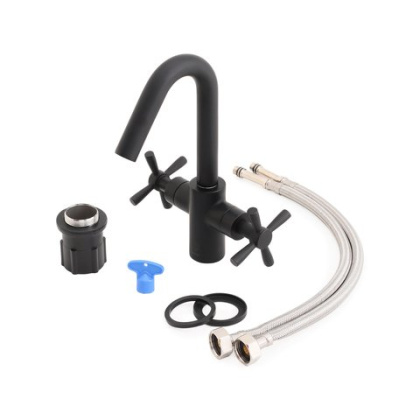 Смеситель для раковины Orange Mia M34-011b черный