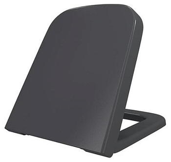 Сиденье с крышкой Scala, дюропласт, плав.опускание, матовый антрацит, A0322-020, шт Сиденье с крышкой Scala, дюропласт, плав.опускание, матовый антрацит, A0322-020, шт