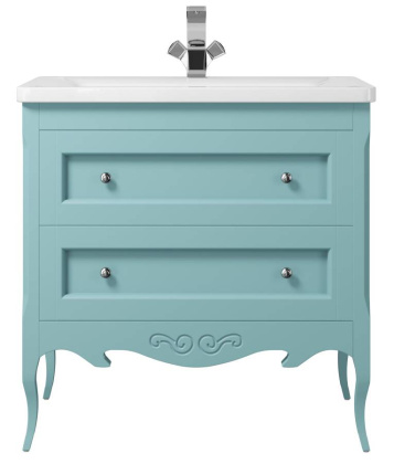 Тумба под раковину Creto Viva Blue 85