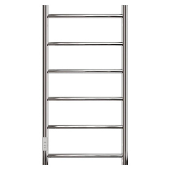 Полотенцесушитель электрический Point Афина PN04758 П6 500x800 диммер слева, хром Полотенцесушитель электрический Point Афина PN04758 П6 500x800 диммер слева, хром