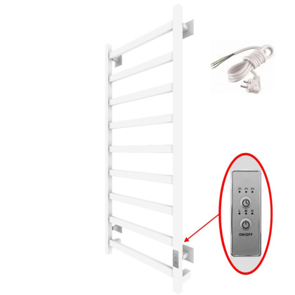 Полотенцесушитель Пэк сп 20 кв 100х50 белый ВГП