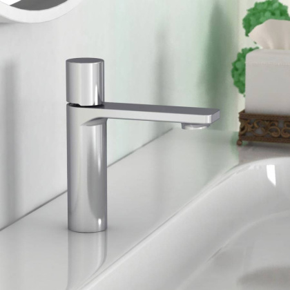 Смеситель для раковины Vogue VBF-4V3CH, хром